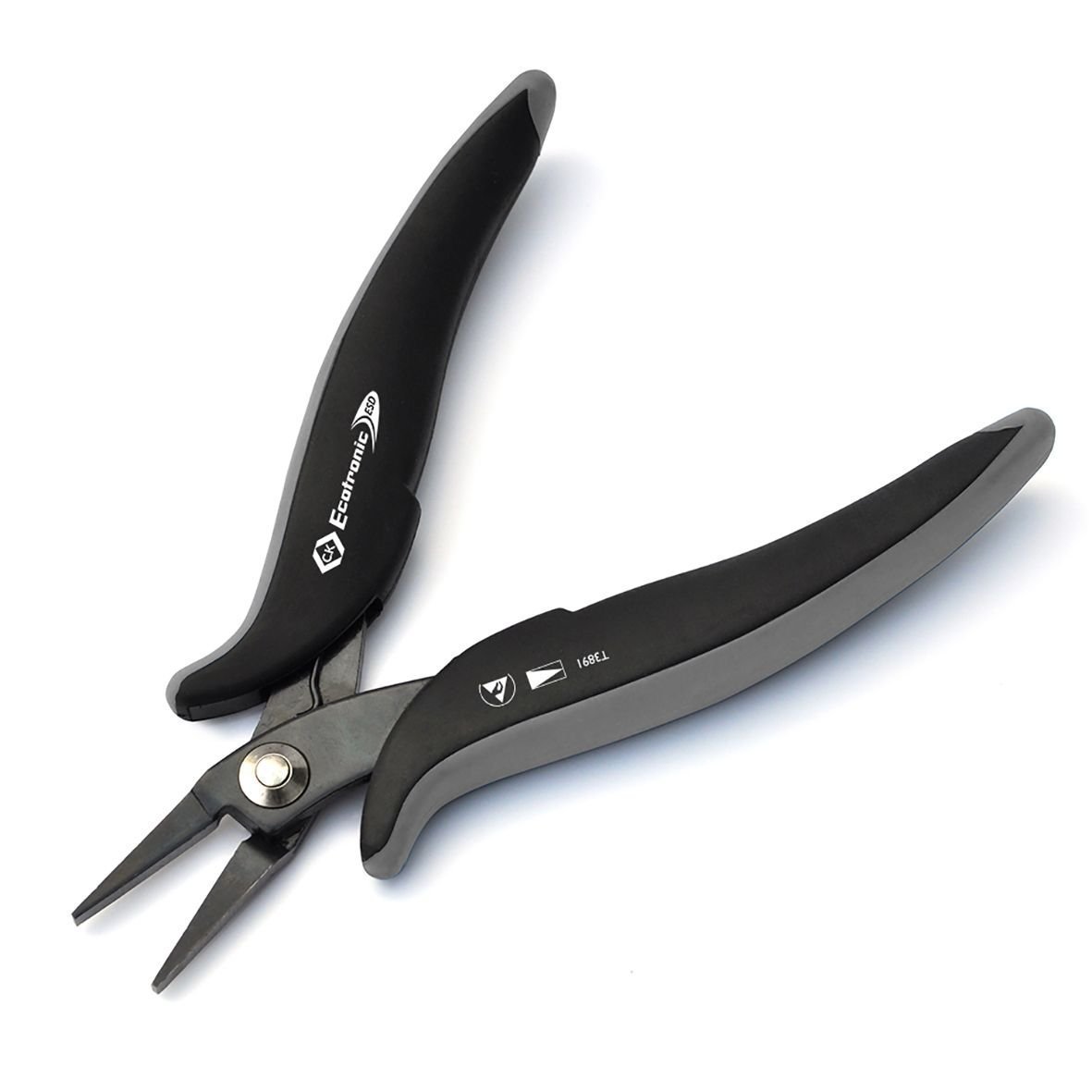 C.K T3891 Ecotronic ESD Flat Nose Pliers